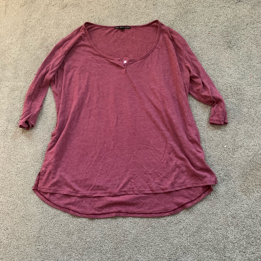 Urban outfitters half sleeve top